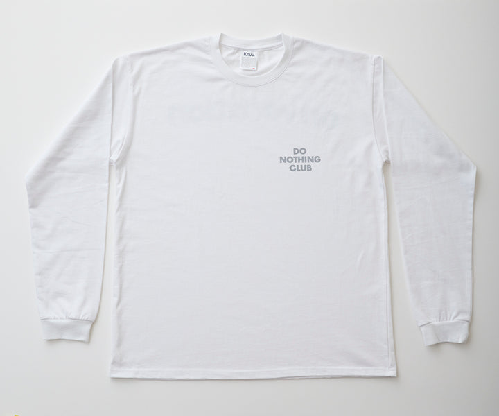 DO NOTHING CLUB_ON VACATION L/S Crewneck T-shirt