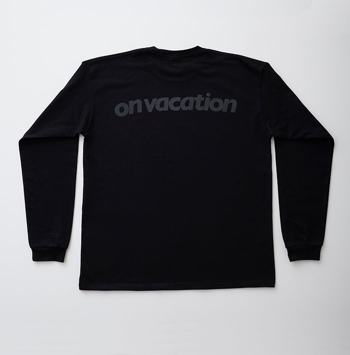 DO NOTHING CLUB_ON VACATION L/S Crewneck T-shirt